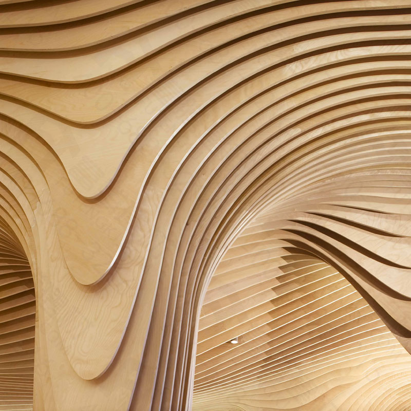 室內(nèi)弧形鋁方通